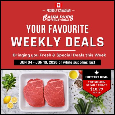 Basha Foods International Flyer June 4 to 10