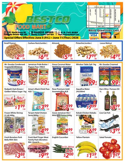 BestCo Food Mart (Etobicoke) Flyer June 5 to 11