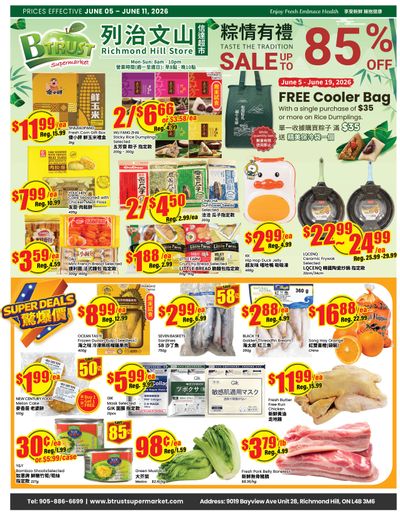 Btrust Supermarket (Richmond Hill) Flyer June 5 to 11