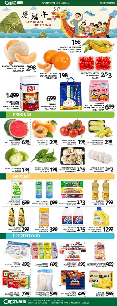 Centra Foods (North York) Flyer June 5 to 11