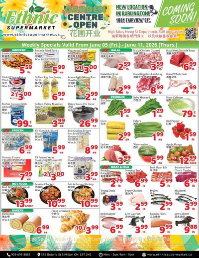 Ethnic Supermarket (Milton) Flyer June 5 to 11