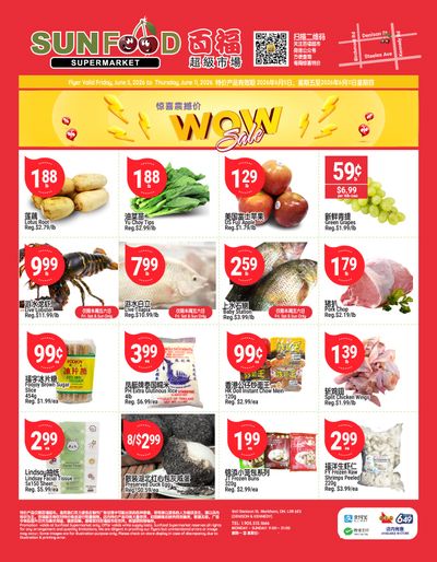 Sunfood Supermarket Flyer June 5 to 11