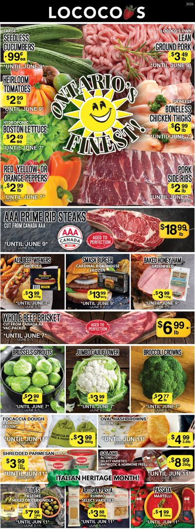 Lococo's Flyer June 5 to 7