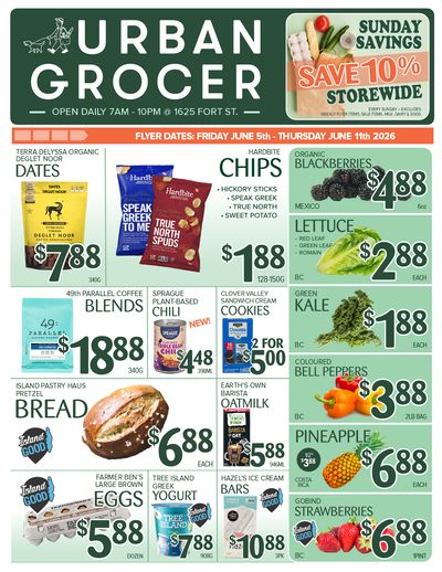 Urban Grocer Flyer June 5 to 11