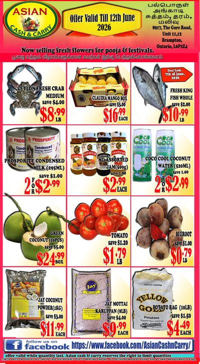 Asian Cash & Carry Flyer June 5 to 12