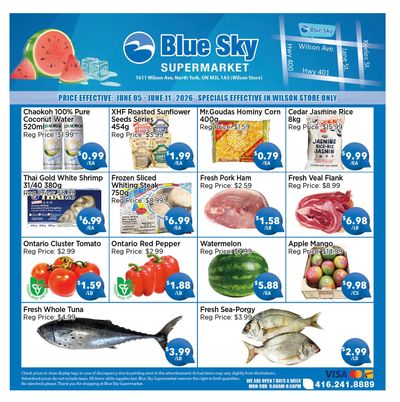 Blue Sky Supermarket (North York) Flyer June 5 to 11
