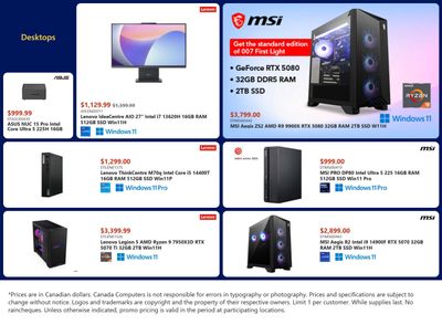 Canada Computers Flyer June 5 to 11