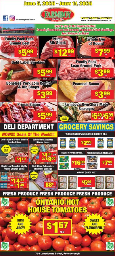 Farmboy Peterborough Flyer June 5 to 11