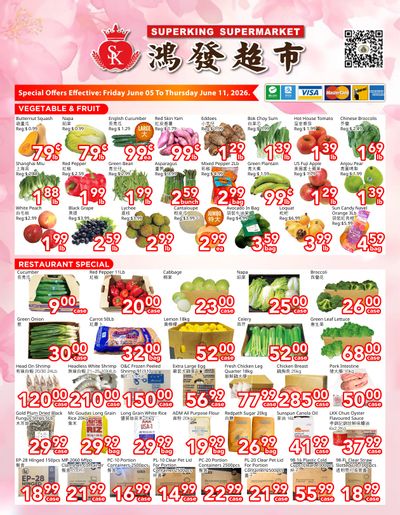 Superking Supermarket (North York) Flyer June 5 to 11