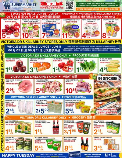 88 Supermarket Flyer June 5 to 11