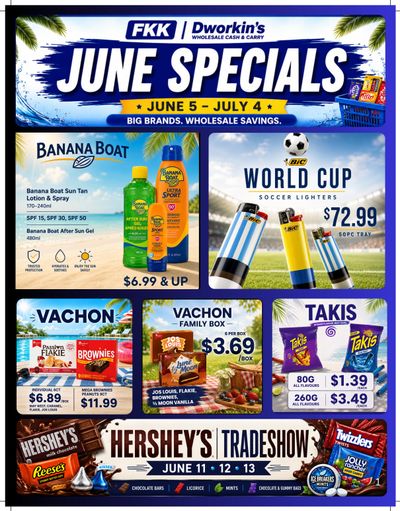FKK Wholesale Cash & Carry Flyer June 5 to July 4