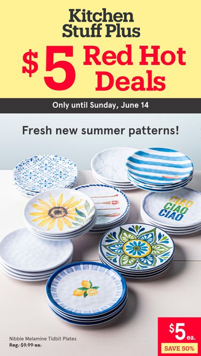 Kitchen Stuff Plus Red Hot Deals Flyer June 8 to 14