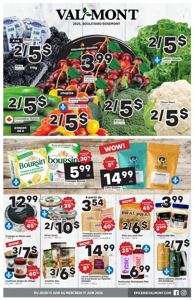 Val-Mont Flyer June 11 to 17
