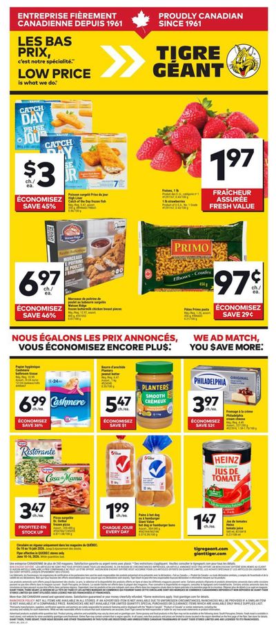 Tigre Géant Flyer June 10 to 16