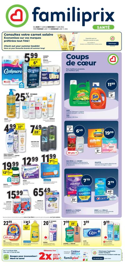 Familiprix Sante Flyer June 11 to 17