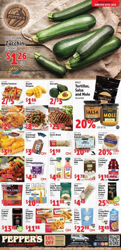 Pepper's Foods Flyer June 9 to 15