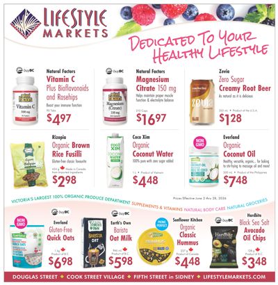 Lifestyle Markets Flyer June 3 to 28