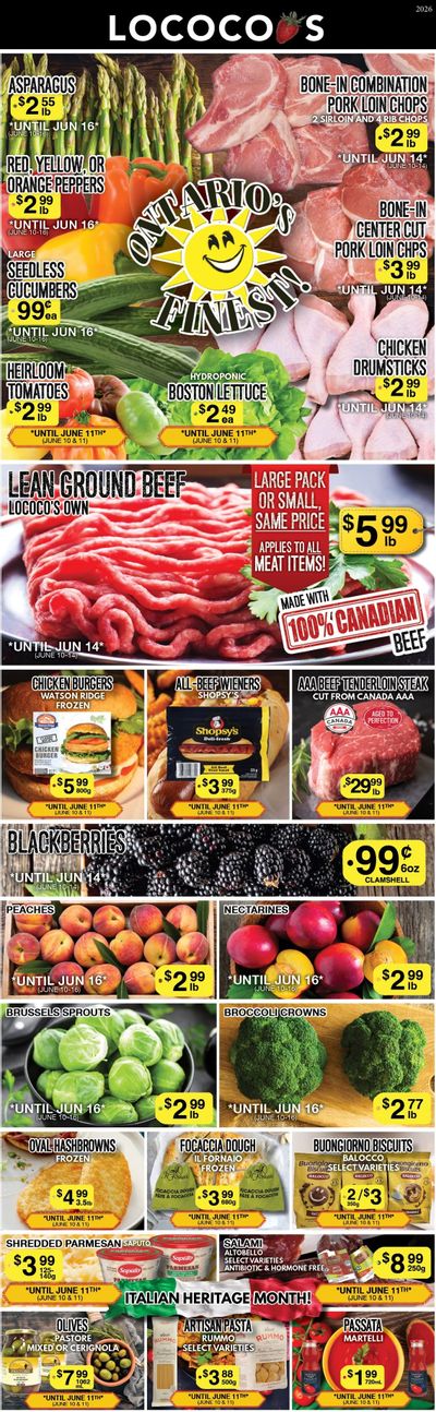 Lococo's Flyer June 10 to 16