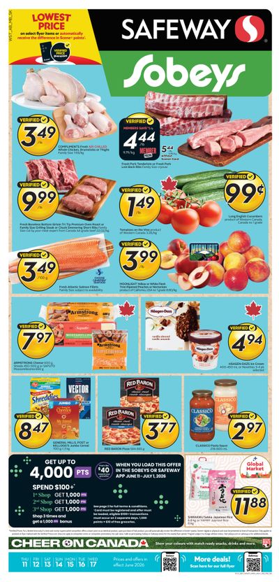 Sobeys/Safeway (SK & MB) Flyer June 11 to 17