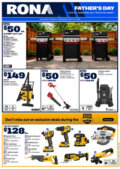 Rona & Rona+ (Atlantic) Flyer June 11 to 17