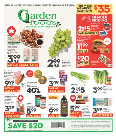 Garden Foods Flyer June 11 to 17