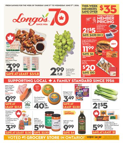 Longo's Flyer June 11 to 17