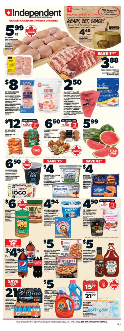 Independent Grocer (Atlantic) Flyer June 11 to 17