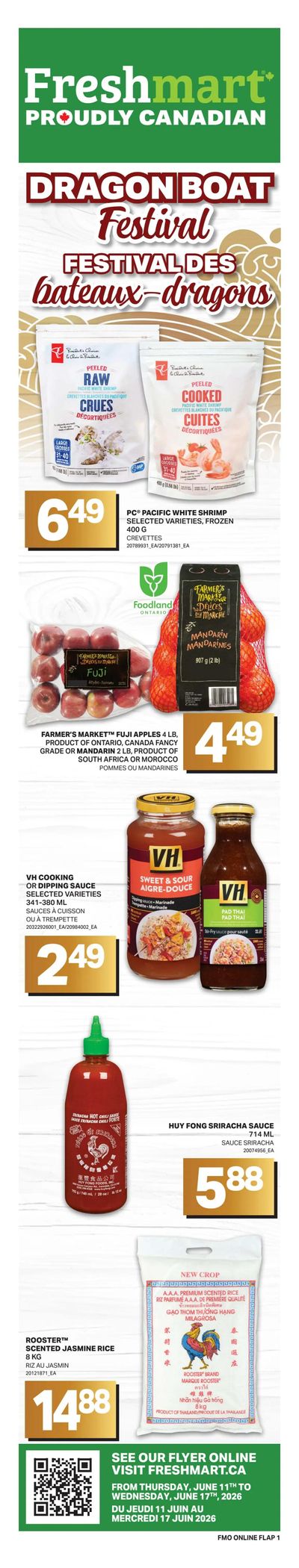 Freshmart (ON) Flyer June 11 to 17