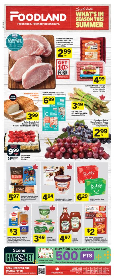 Foodland (Atlantic) Flyer June 11 to 17