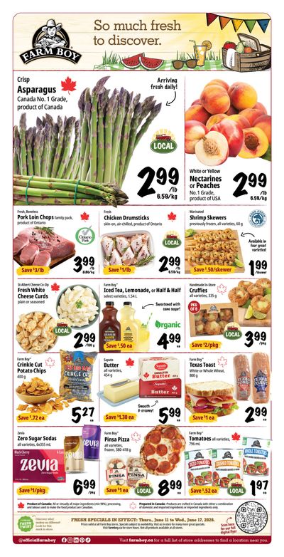 Farm Boy Flyer June 11 to 17
