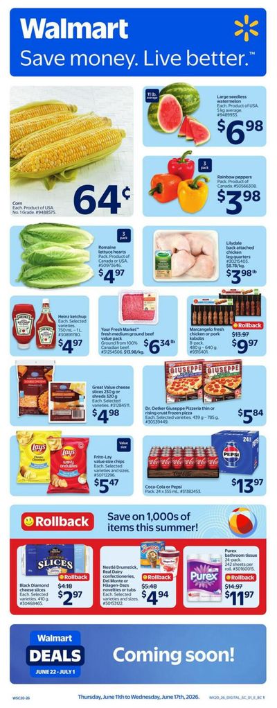 Walmart (West) Flyer June 11 to 17