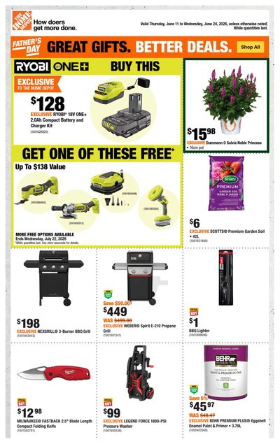 Home Depot (ON) Flyer June 11 to 24
