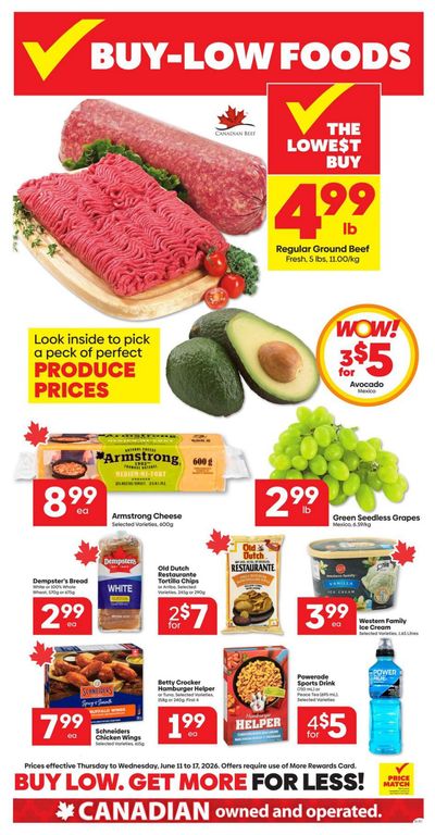 Buy-Low Foods Flyer June 11 to 17