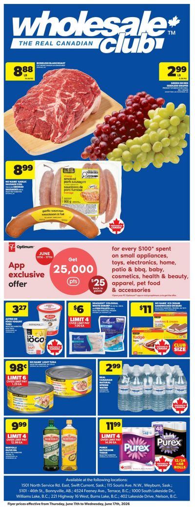 Real Canadian Wholesale Club Flyer June 11 to 17