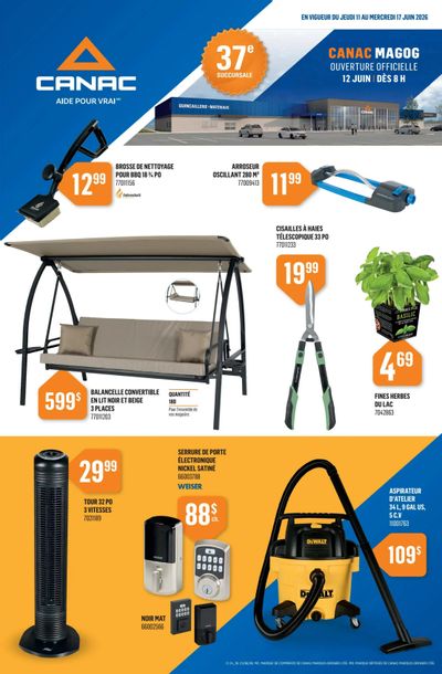 Canac Flyer June 11 to 17