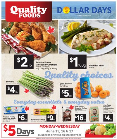 Quality Foods Flyer June 11 to 17