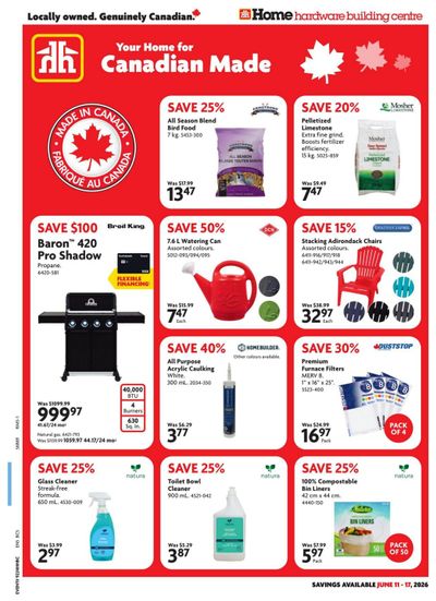 Home Hardware Building Centre (BC) Flyer June 11 to 17