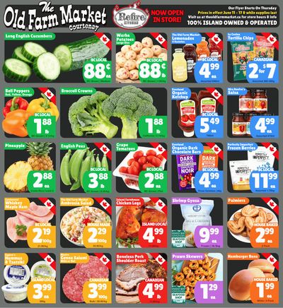 The Old Farm Market (Courtenay) Flyer June 11 to 17