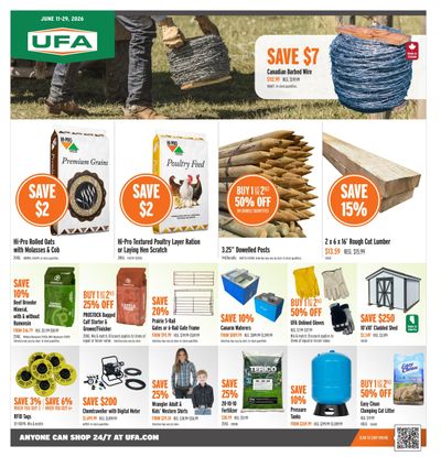 UFA Co-operative Limited Flyer June 11 to 29