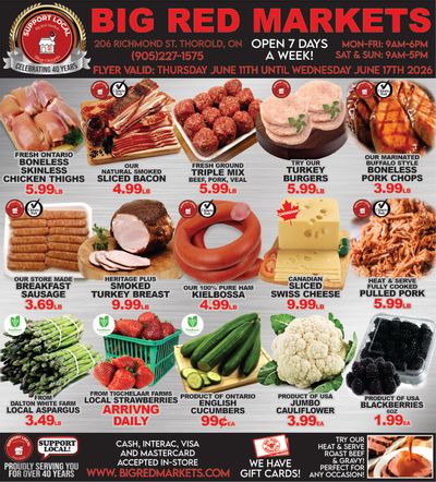 Big Red Markets Flyer June 11 to 17