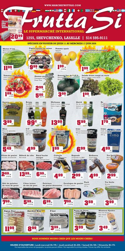 Frutta Si Flyer June 11 to 17