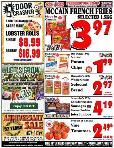 Fredericton Co-op Flyer June 11 to 17