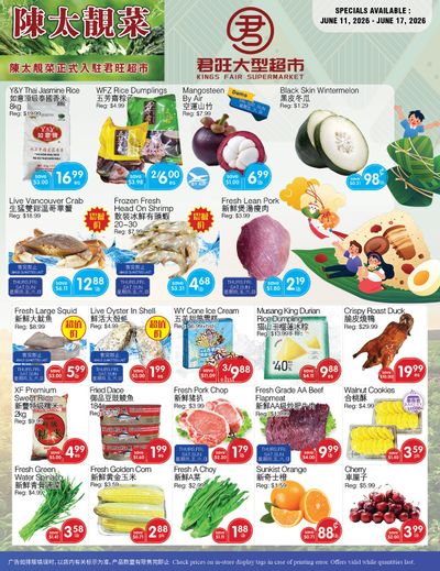 Kings Fair Supermarket Flyer June 11 to 17