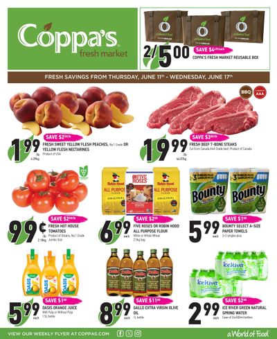 Coppa's Fresh Market Flyer June 11 to 17