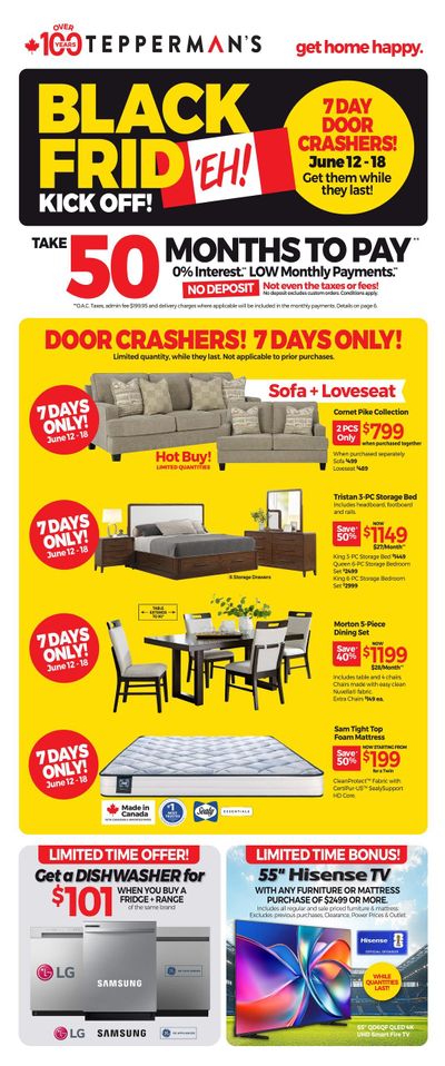 Tepperman's Flyer June 12 to 18