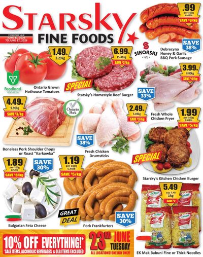 Starsky Foods Flyer June 11 to 17