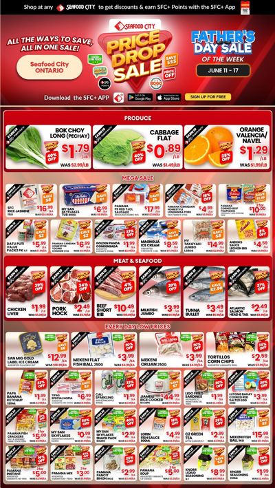Seafood City Supermarket (ON) Flyer June 11 to 17