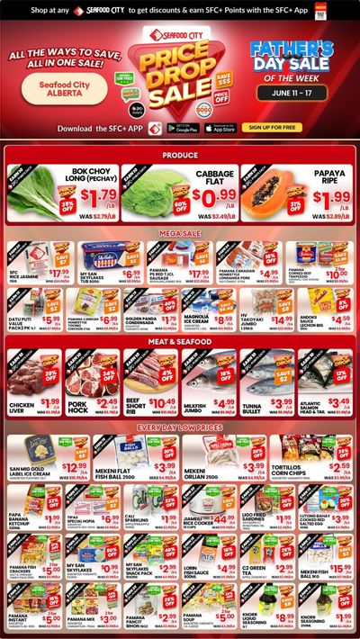 Seafood City Supermarket (AB) Flyer June 11 to 17