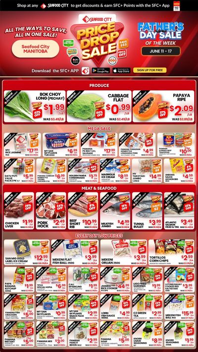 Seafood City Supermarket (MB) Flyer June 11 to 17