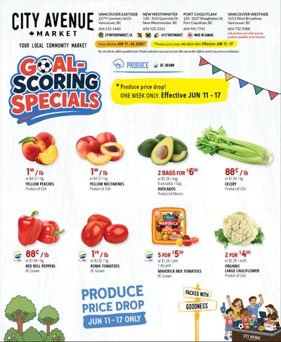 City Avenue Market Flyer June 11 to 24